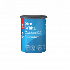ТИККУРИЛА Краска для потолка SIRO WHITE AP гл/мат 0,9л (6 шт/уп)