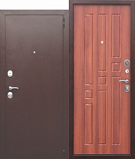 Дверь металлическая Гарда 8мм Рустикальный дуб 860-2050 правая