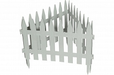 Забор декор "Рейка" белый 28х300 см/Palisad 65004