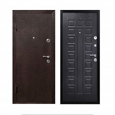 Дверь металлическая Йошкар Венге (960L) Фурнитура внутри